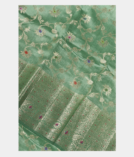 Light Blue Chaniya Silk Saree T255925-image