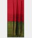 Reddish Orange Woven Raw Silk Saree T2545792
