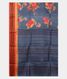 Blue Vidarbha Tussar Saree T2538134