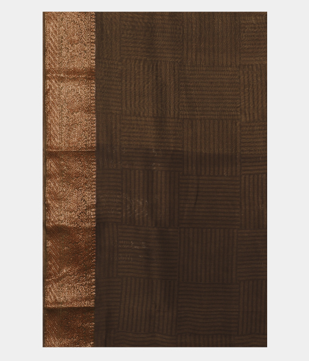 Olive Green Soft Printed Cotton Saree T2549013