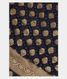 Blue Banaras Georgette Silk Saree T1620451