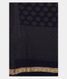 Blue Banaras Georgette Silk Saree T1620453