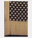 Blue Banaras Georgette Silk Saree T1620454