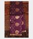 Wine Purple Handwoven Kanjivaram Silk Saree T1766141