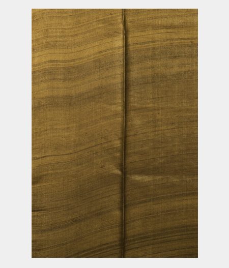 Green Tussar Kantha Work Saree T2566013