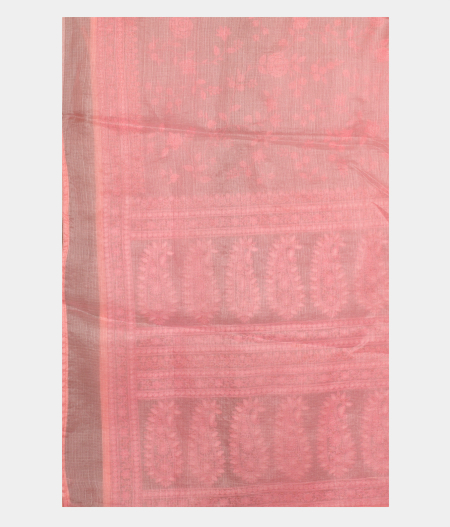 Pink Silk Kota Embroidery Saree T2442593
