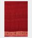 Dark Salmon Pink Tussar Georgette Silk Saree T2559693