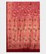 Dark Salmon Pink Tussar Georgette Silk Saree T2559694