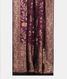Purple Tussar Georgette Silk Saree T2559722