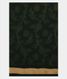 Dark Green Banaras Georgette Silk Saree T2556003