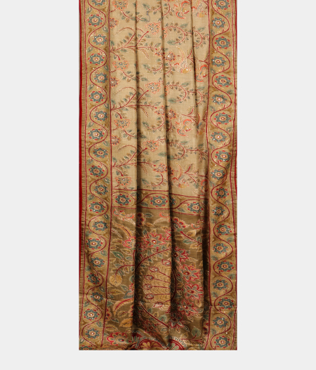 greenish-grey-tussar-embroidery-saree-t227637-t227637-b