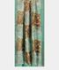Off-White and Blue Kora Organza Printed Saree T2549232