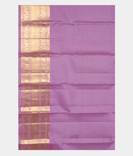 Light Blue Handwoven Kanjivaram Silk Kids Pavadai T2576202