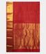 Maroon Handwoven Kanjivaram Silk Saree T2575634