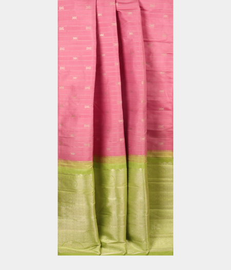 Pink Handwoven Kanjivaram Silk Saree T2550342
