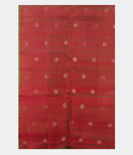 Blue Woven Raw Silk Saree T2568633