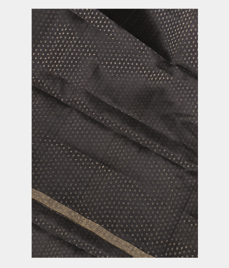 Bluish Grey Woven Raw Silk Saree T256901-image