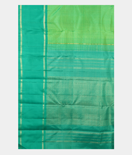 Green Handwoven Kanjivaram Silk Saree T2562774