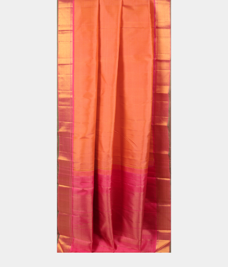 Peach Handwoven Kanjivaram Silk Saree T2561602