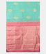 Sky Blue Handwoven Kanjivaram Silk Saree T2577654