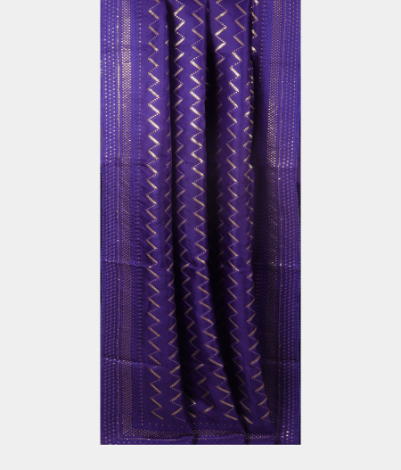 Blue Organza Embroidery Saree T2543162