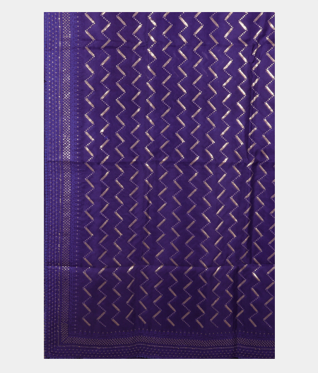 Blue Organza Embroidery Saree T2543164