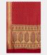 Red Banaras Georgette Silk Saree  T2356044