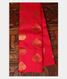 Red Handwoven Kanjivaram Silk Saree T2587821