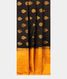 Black Handwoven Kanjivaram Silk Saree T2587832