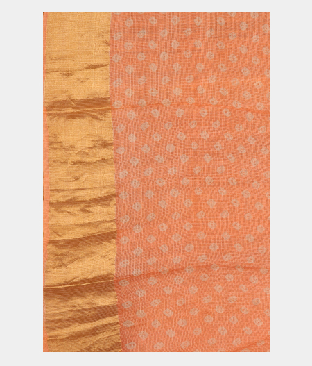 White Silk Embroidery Kota Saree  T2322283