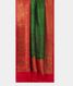 Bottle Green Banaras Tussar Saree T2398322