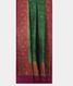 Bottle Green Banaras Tussar SareeT2526212