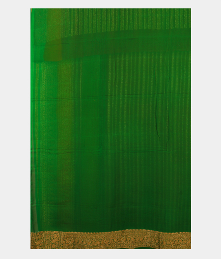 Magenta Banaras Georgette Silk Saree T2579613