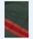 Greenish Blue Kanchi Handwoven Cotton Saree T2474051