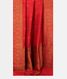 Red Tussar Saree T2490122