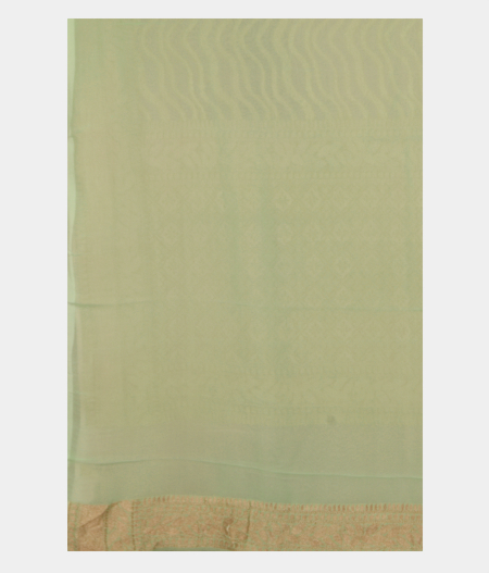 Light Pink Banaras Georgette Silk Saree T2592353