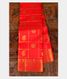 Red Handwoven Kanjivaram Silk Saree T2552781