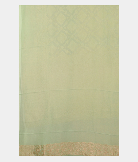 Light Pink Banaras Georgette Silk Saree T2592413