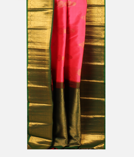Pink Handwoven Kanjivaram Silk Saree T2588112