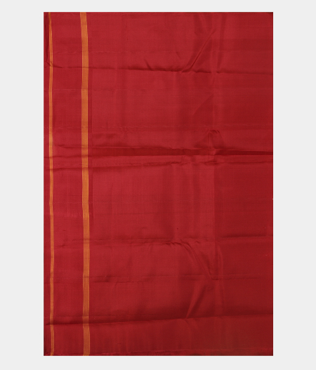 Yellow Handwoven Kanjivaram Silk Saree T2439913