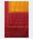 Yellow Handwoven Kanjivaram Silk Saree T2439914