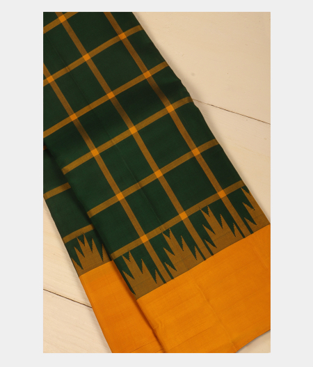 Green Handwoven Kanjivaram Silk Saree T243409-image