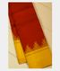 Red Handwoven Kanjivaram Silk Saree T2439861