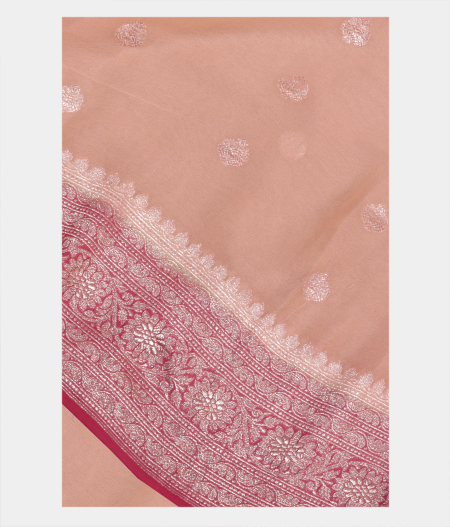 Beige Georgette Silk Saree T260358-image