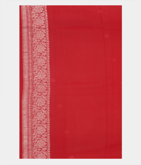 Beige Georgette Silk Saree T2603443