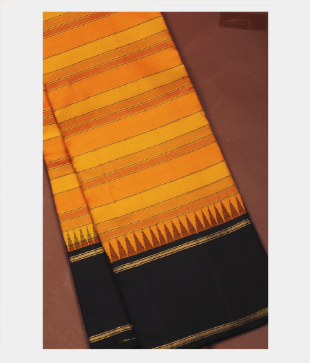 Yellow Handwoven Kanjivaram Silk Saree T183391-image