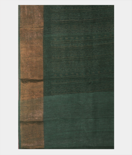 Beige Handwoven Tussar Saree T2604003