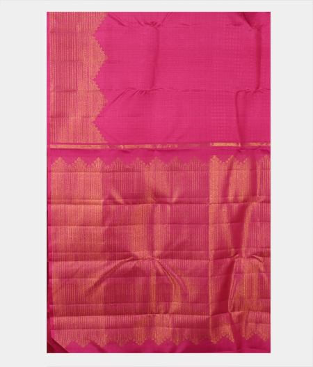 Pink Handwoven Kanjivaram Silk Saree T2575184