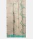 White Kora Organza Printed Saree T2543192