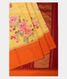 Yellow Printed Soft Silk Saree T2602432